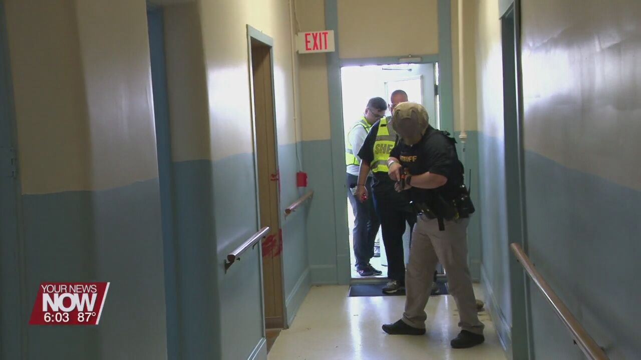 Mercer County authorities participate in active shooter response training